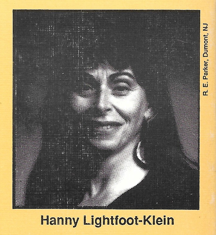 Hanny Lightfoot-Klein Photo